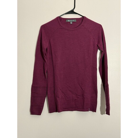 TITLE NINE extra Fine Merino Wool Pullover Sweater gorpcore campcore cabincore - Picture 1 of 7